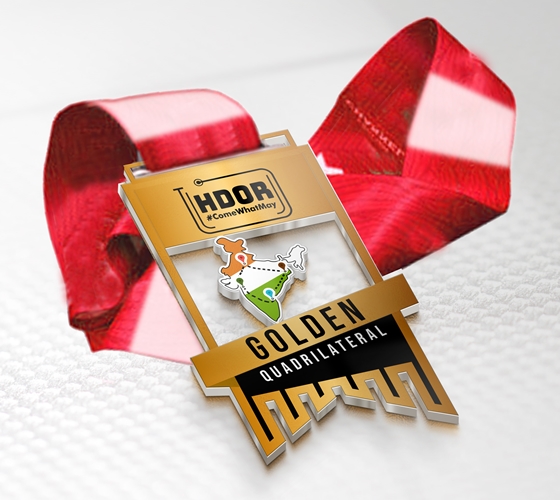 Golden Qudrilateral Medal