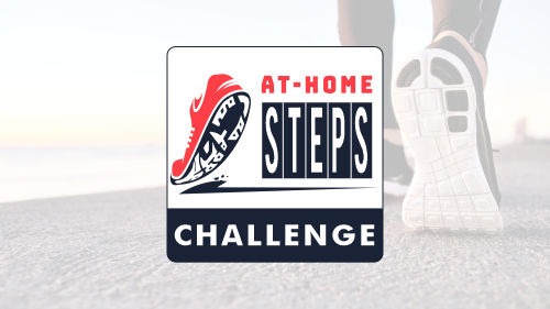 At Home Steps Challenge starts May 1st